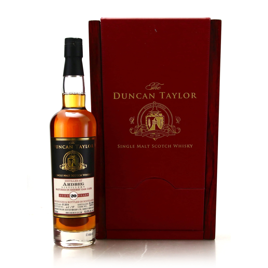 Ardbeg 1994 Duncan Taylor 20 Year Old Sherry Cask