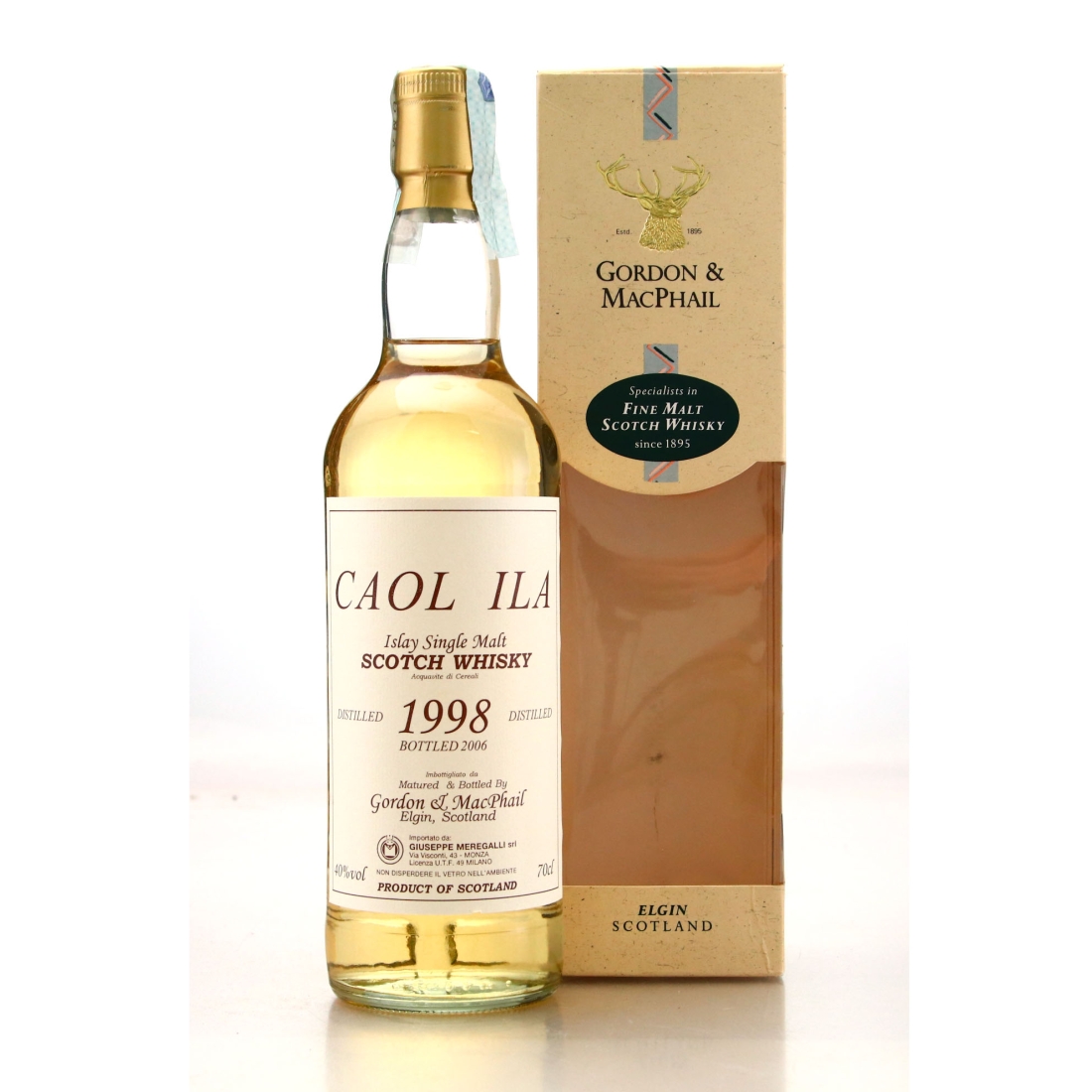 Caol Ila 1998 Gordon and MacPhail Antique / Meregalli Import