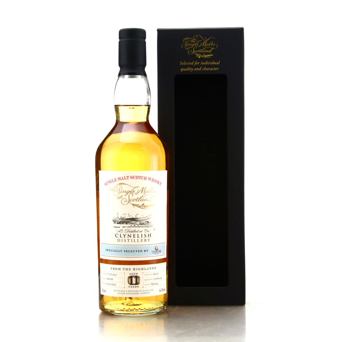 Clynelish 2011 Single Malts of Scotland 11 Year Old / The Nectar