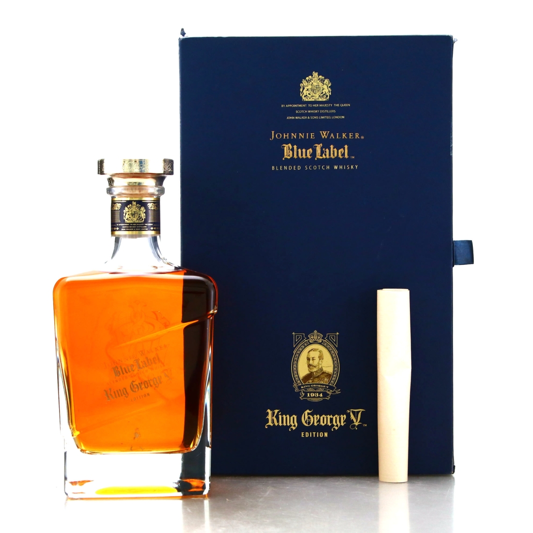 Johnnie Walker Blue Label King George V 75cl / Hong Kong Import