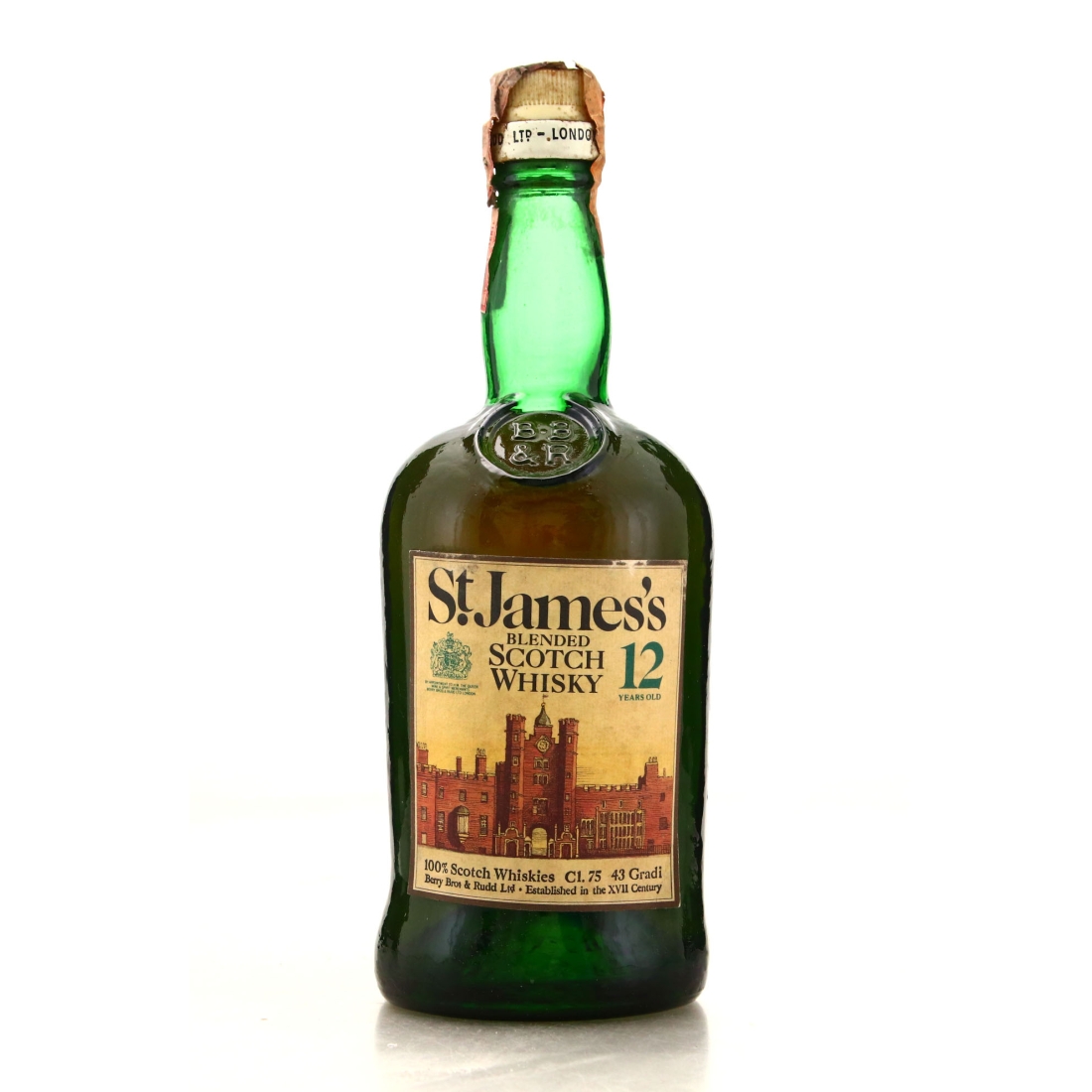 St James's 12 Year Old Scotch Whisky 1970s