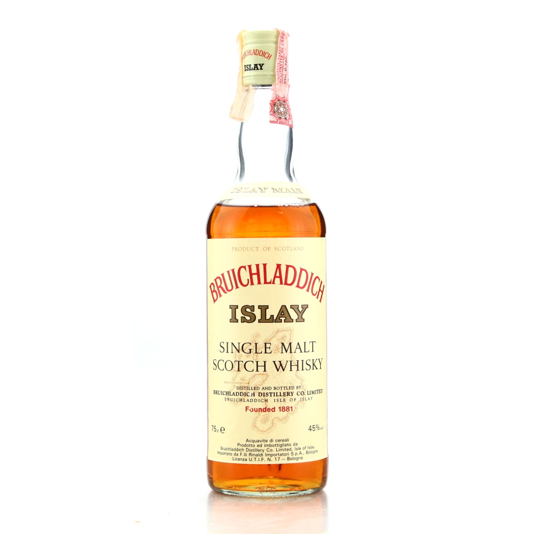 Bruichladdich Single Malt 1980s / Rinaldi Import