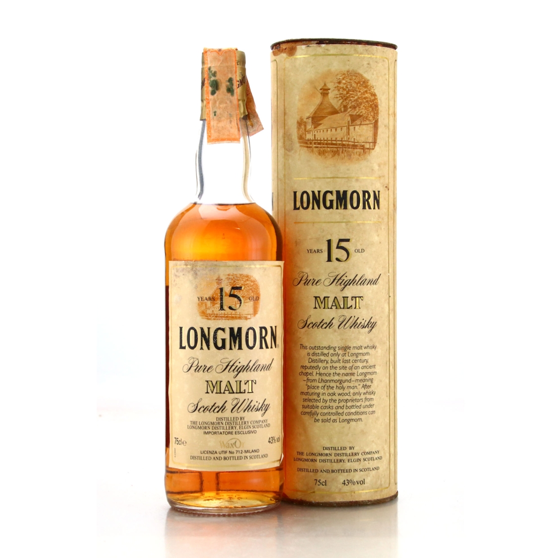 Longmorn 15 Year Old 1980s / Wax & Vitale Import