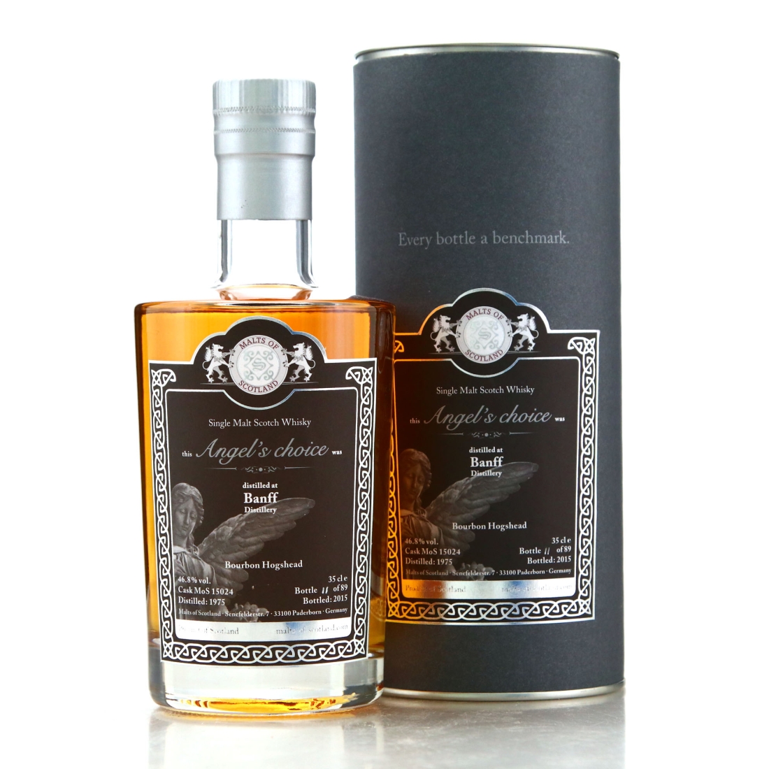 Banff 1975 Malts of Scotland Bourbon Barrel 35cl / Angel's Choice