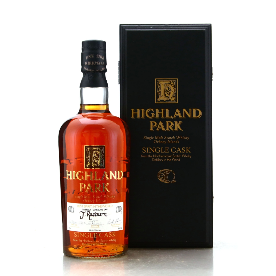 Highland Park Single Cask / Spirit Journal 2005