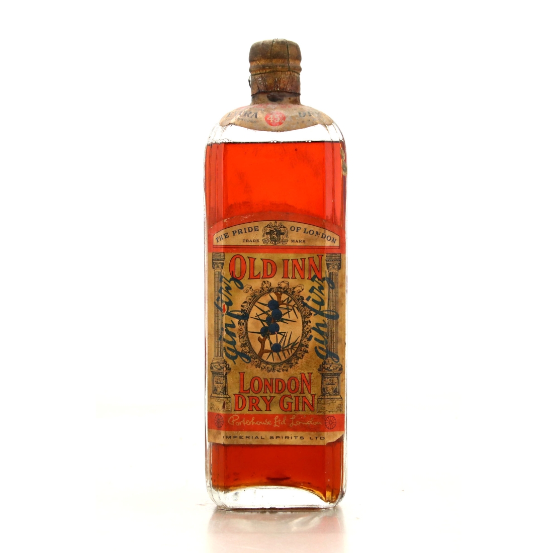 Old Inn London Dry Gin 1940-50s