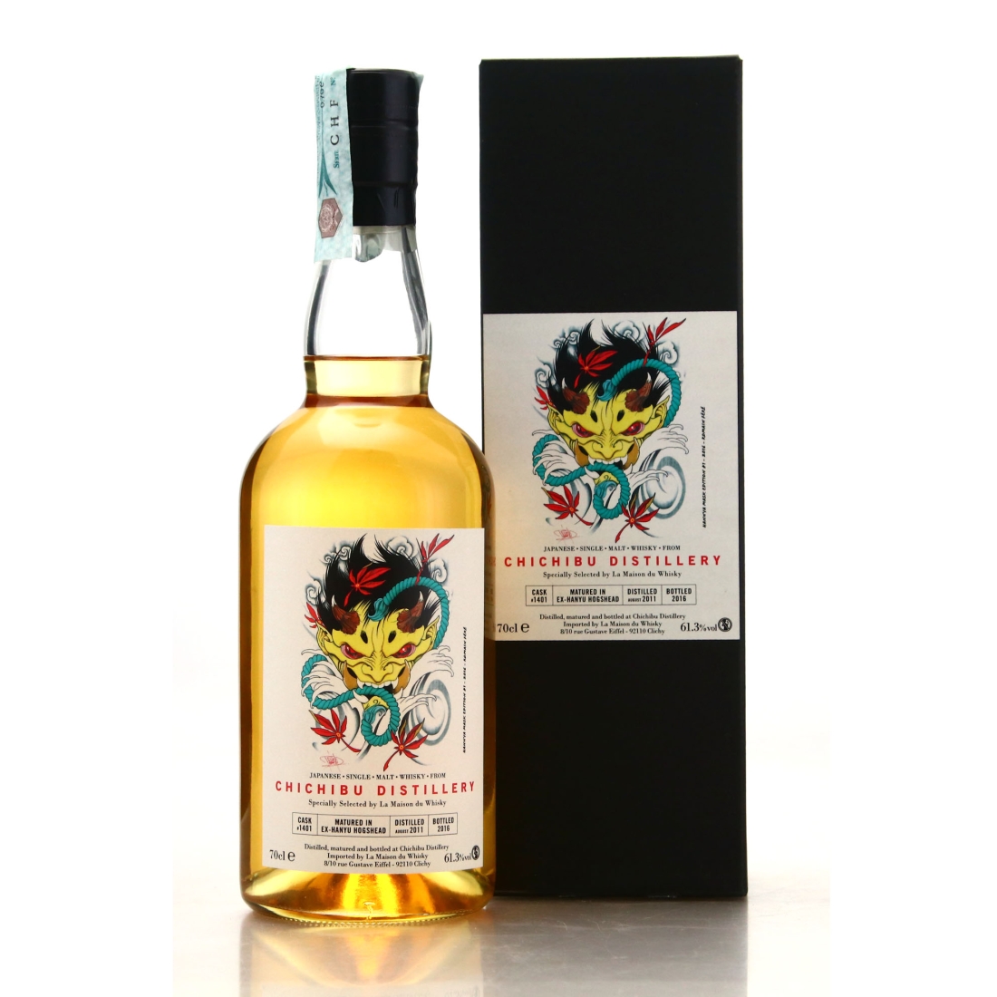 Chichibu 2011 Peated Single ex-Hanyu Cask #1401 / LMDW 60th Anniversary