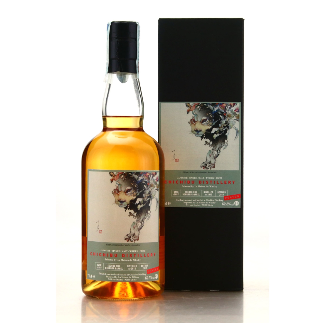 Chichibu 2012 Peated Single Bourbon Cask #2087 / LMDW