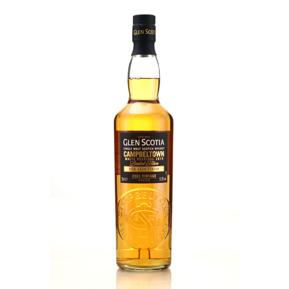 Glen Scotia 2003 Peated Rum Cask Finish / Campbeltown Malts Festival 2019