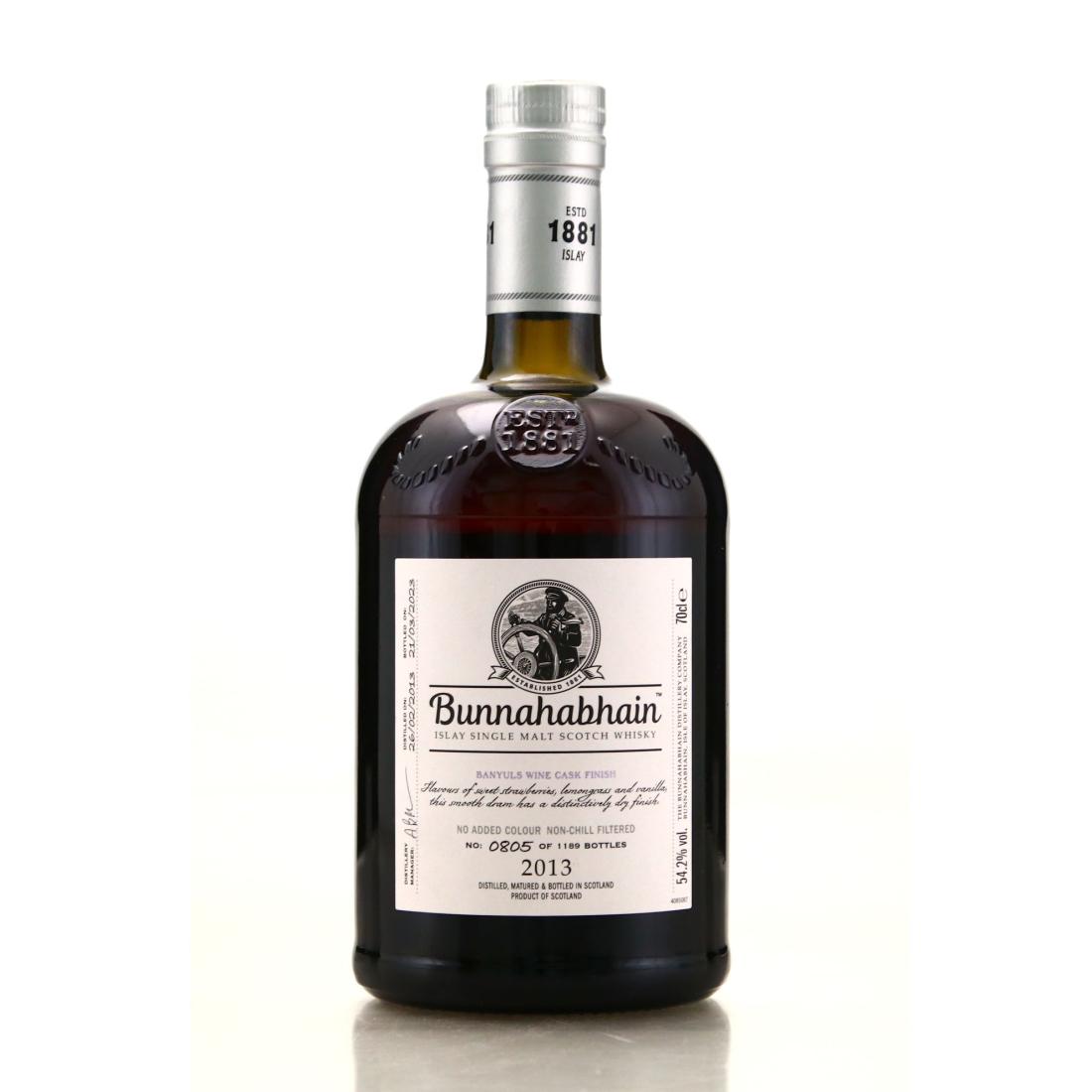 Bunnahabhain Moine 2013 Banyuls Wine Cask Finish