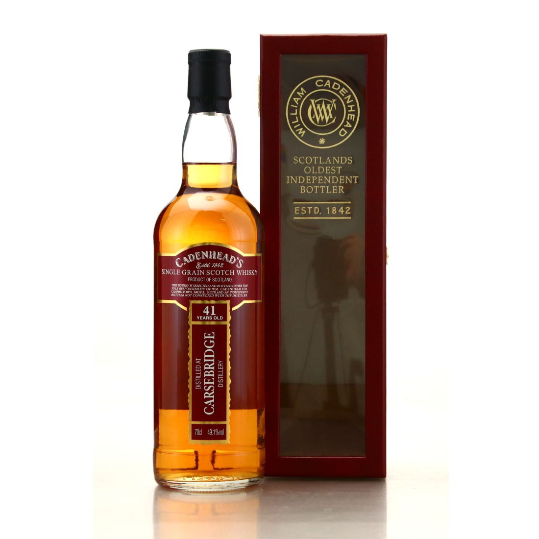 Carsebridge 1976 Cadenhead's 41 Year Old