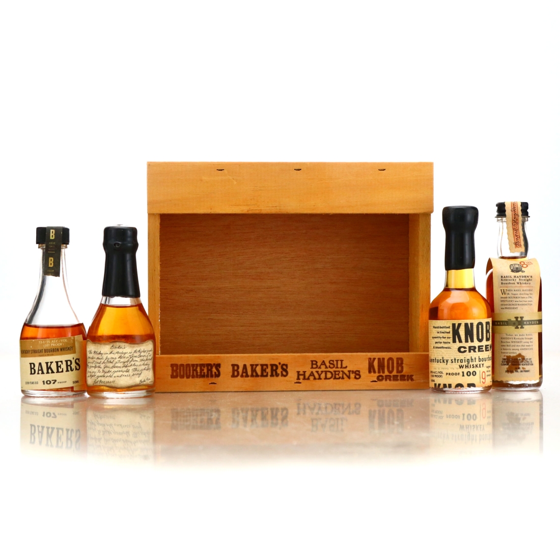 Jim Beam Miniature x 4