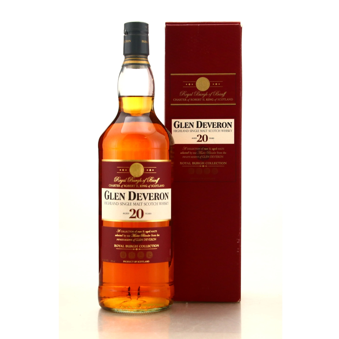 Glen Deveron 20 Year Old Royal Burgh Collection 1 Litre