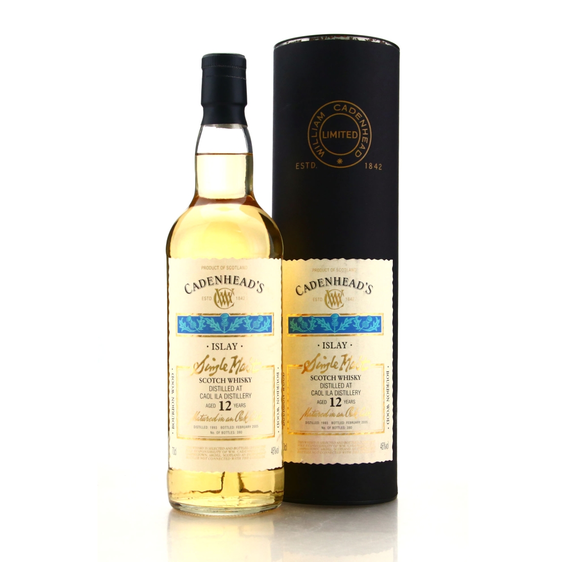 Caol Ila 1993 Cadenhead's 12 Year Old