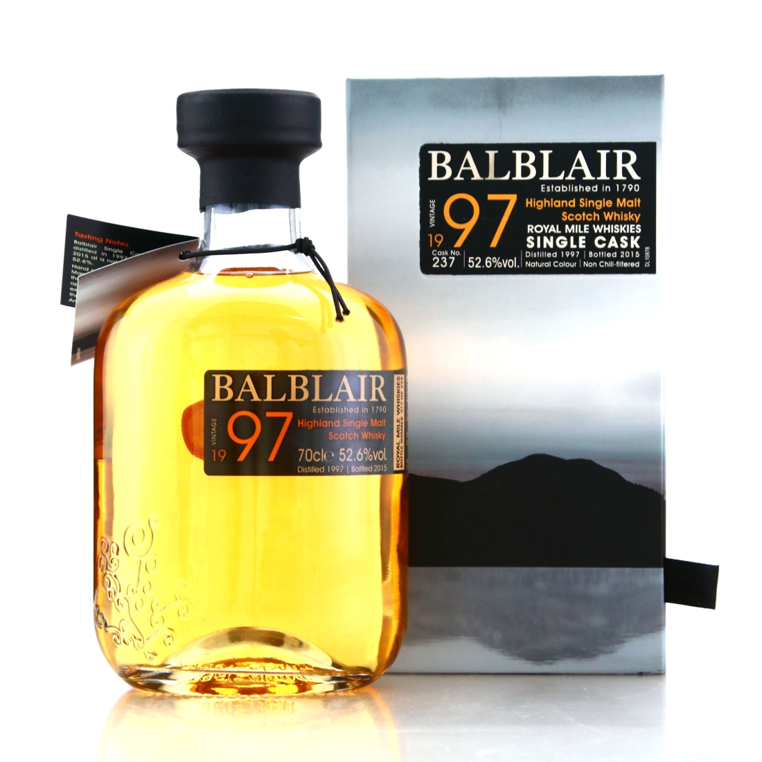 Balblair 1997 Single Bourbon Cask #237 / RMW