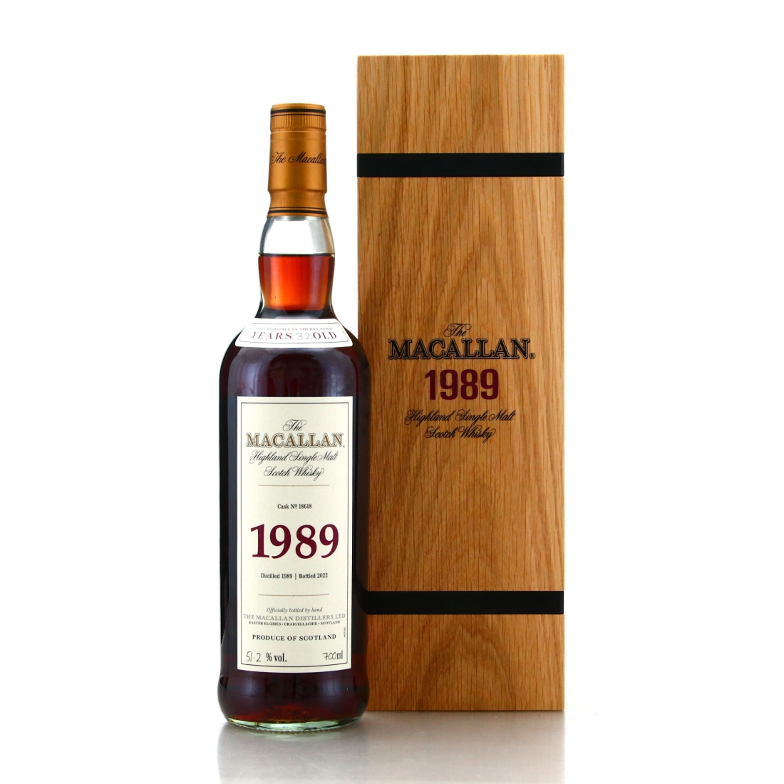 Macallan 1989 Fine and Rare 32 Year Old #18618