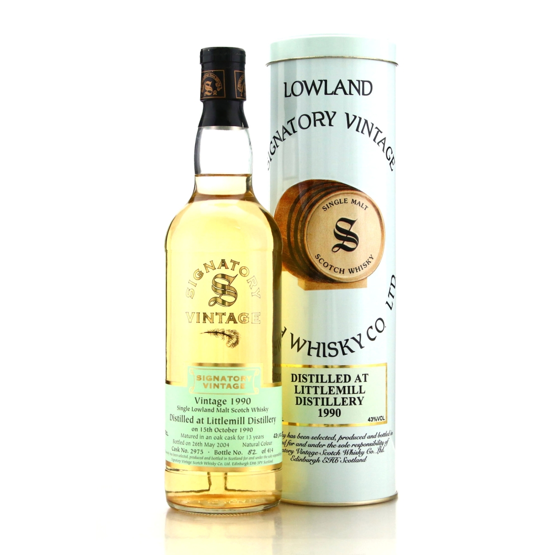 Littlemill 1990 Signatory Vintage 13 Year Old