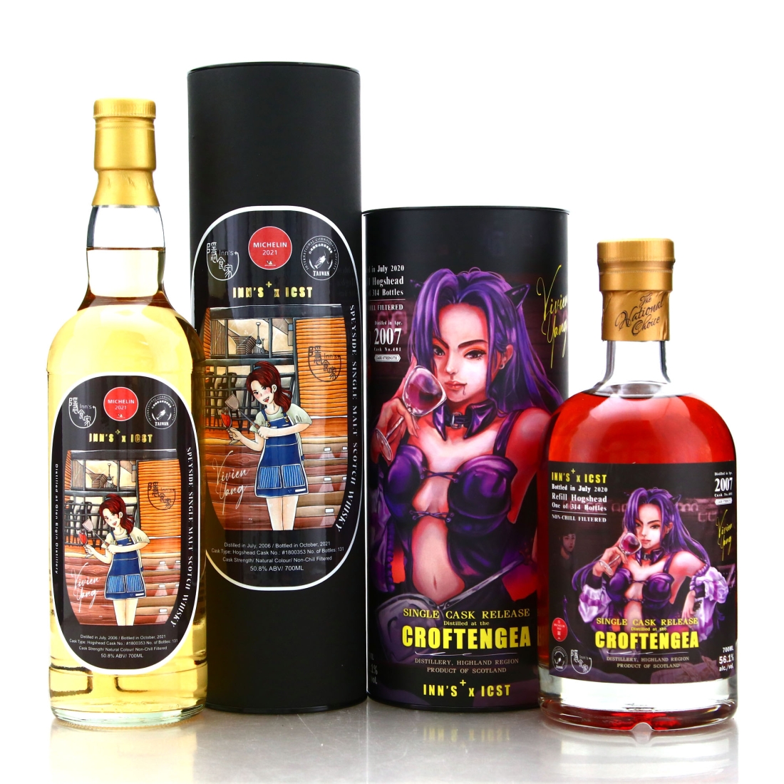 Croftengea & Glen Elgin Inn's+ x ICST 2 x 70cl / Collection Only