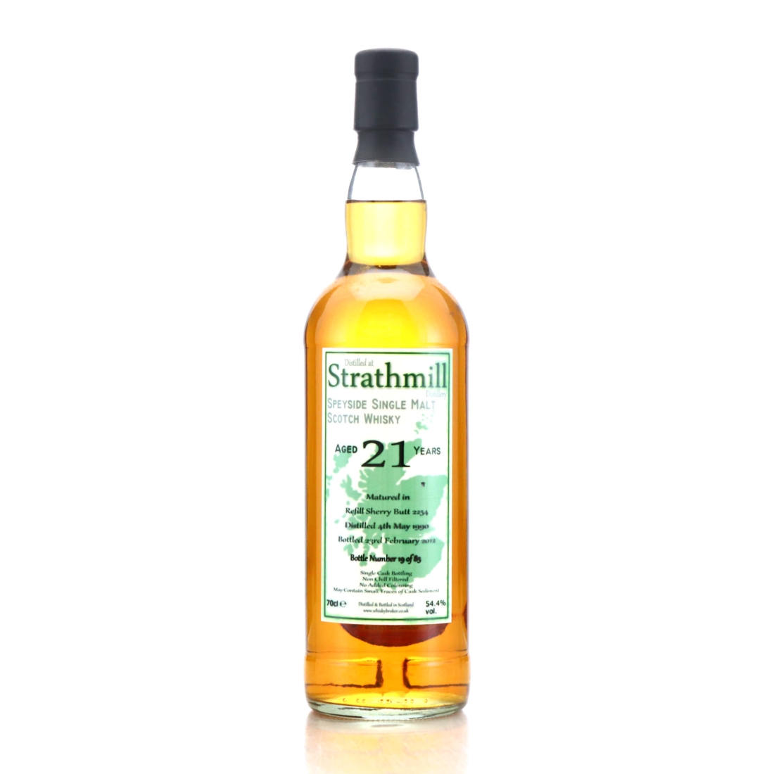 Strathmill 1990 Whisky Broker 21 Year Old 