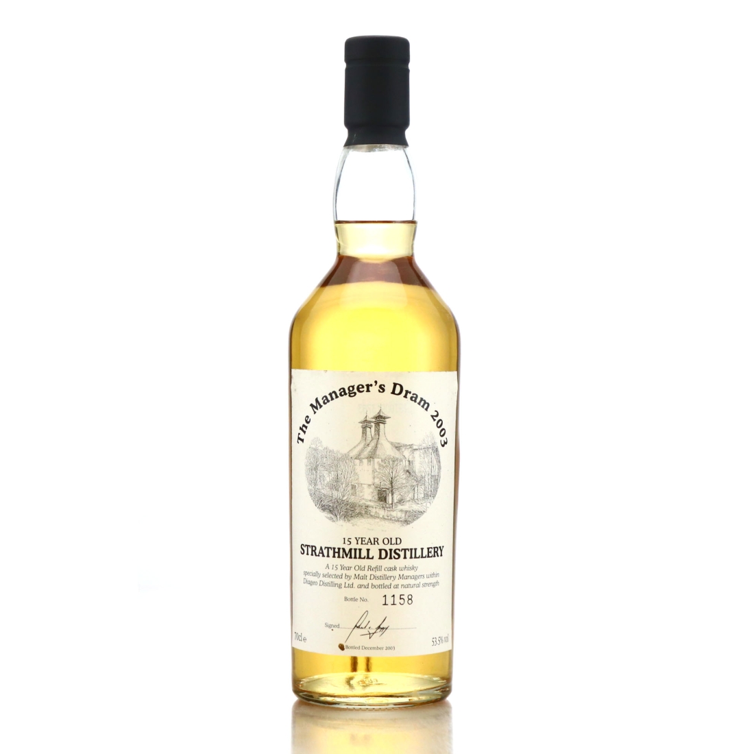 Strathmill 15 Year Old Managers Dram 2003