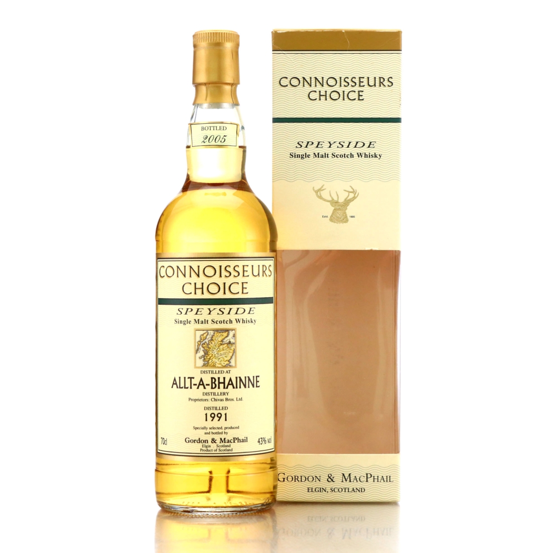 Allt-A-Bhainne 1991 Gordon and MacPhail bottled 2005