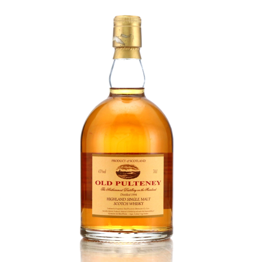Old Pulteney 1994 Gordon and MacPhail bottled 2007 / Bin Ends & Mackays Hotel