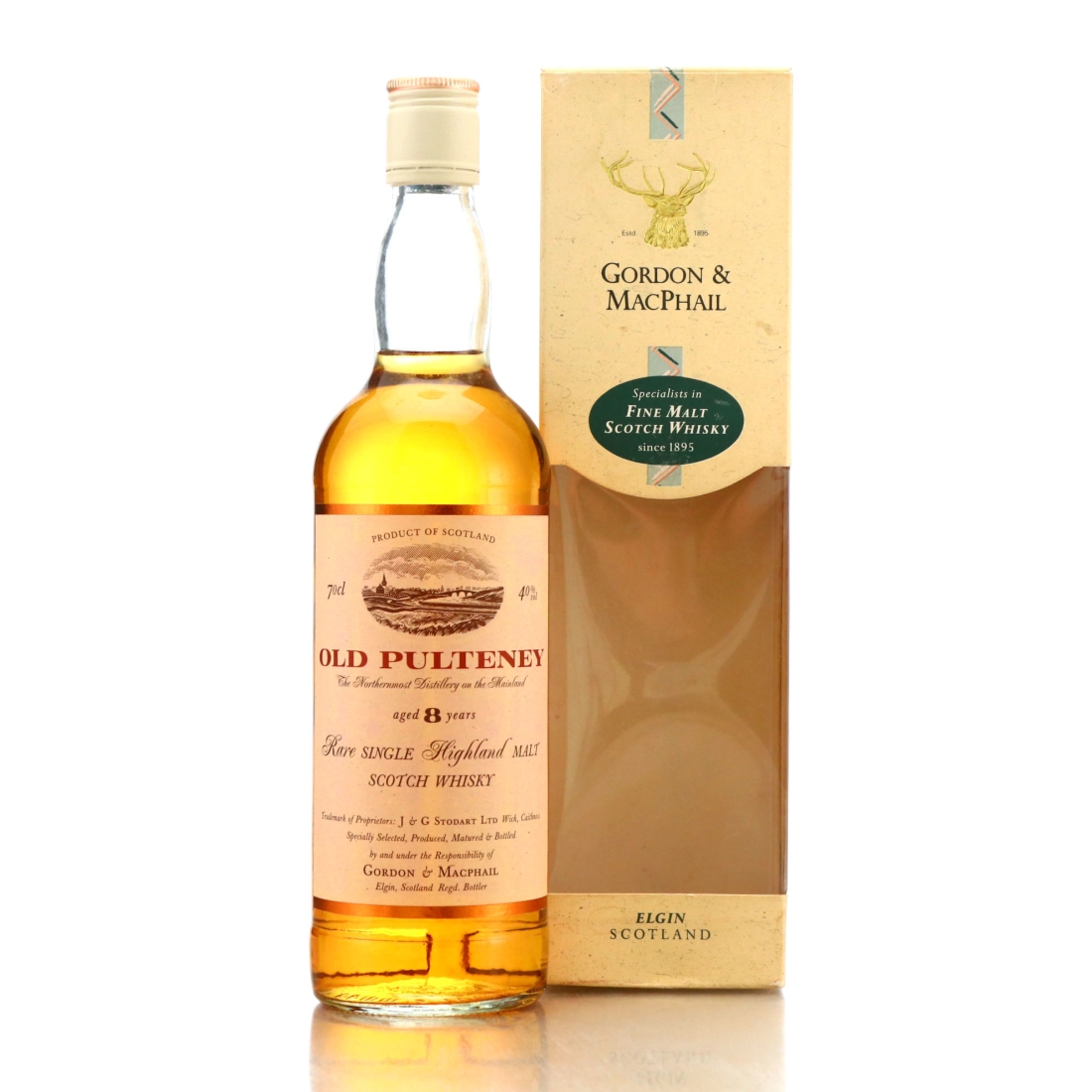 Old Pulteney 8 Year Old Gordon and MacPhail