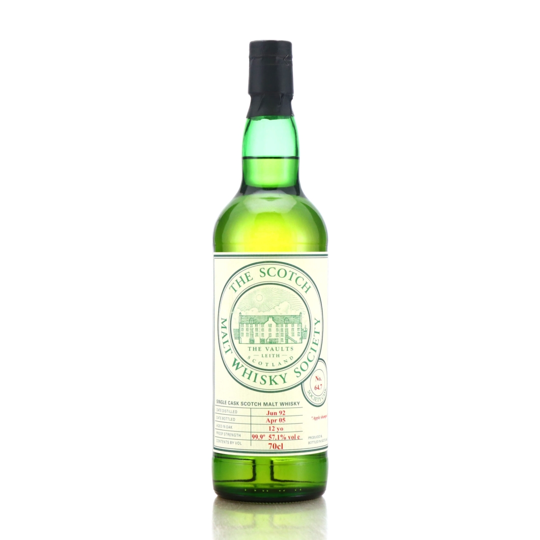 Mannochmore 1992 SMWS 12 Year Old 64.7