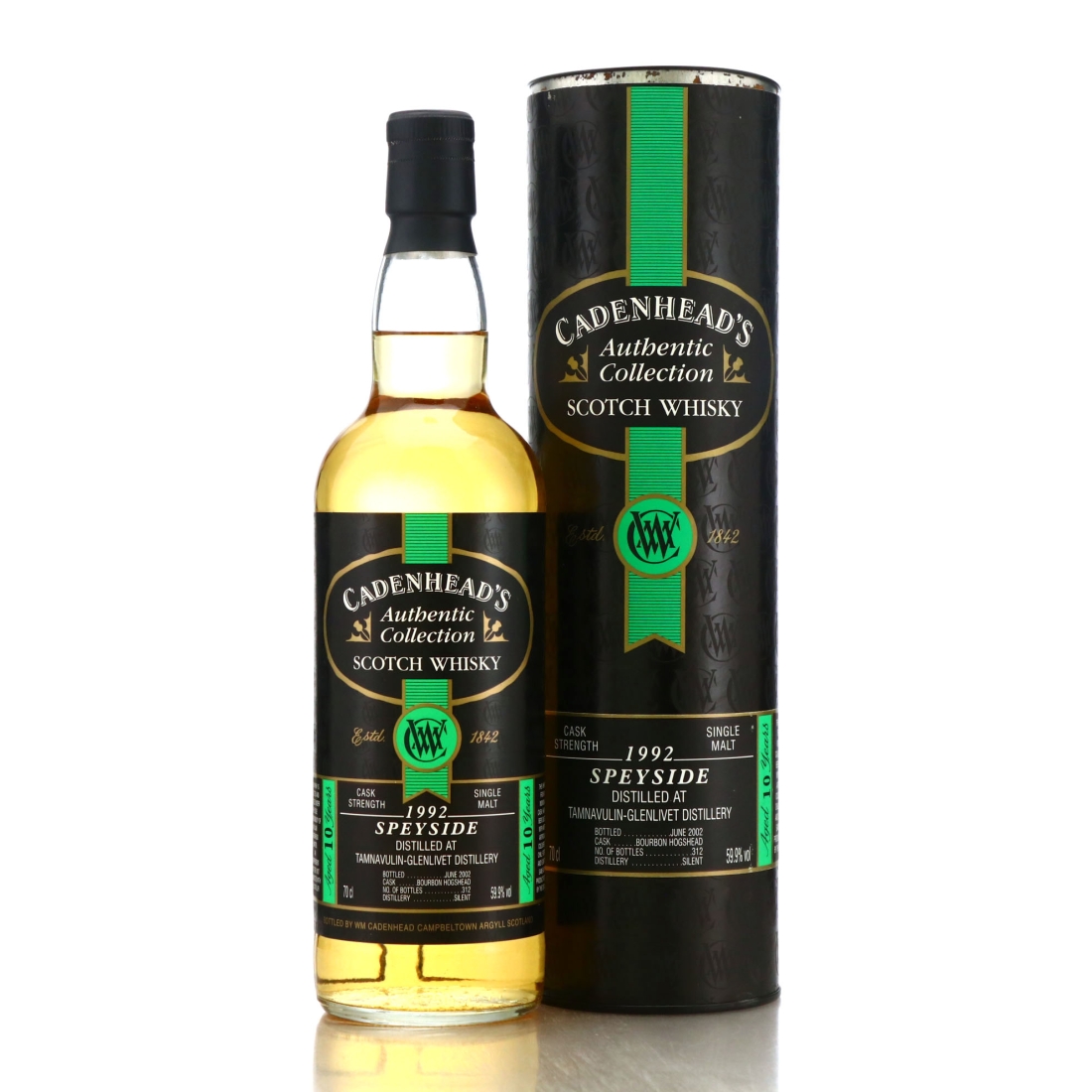 Tamnavulin 1992 Cadenhead's 10 Year Old