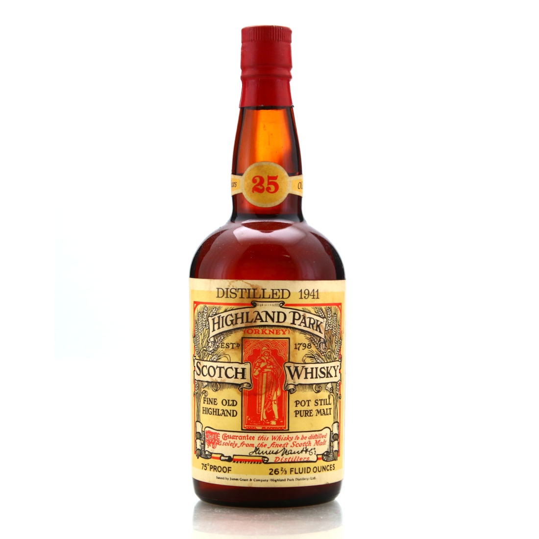 Highland Park 1941 Magnus Label 25 Year Old