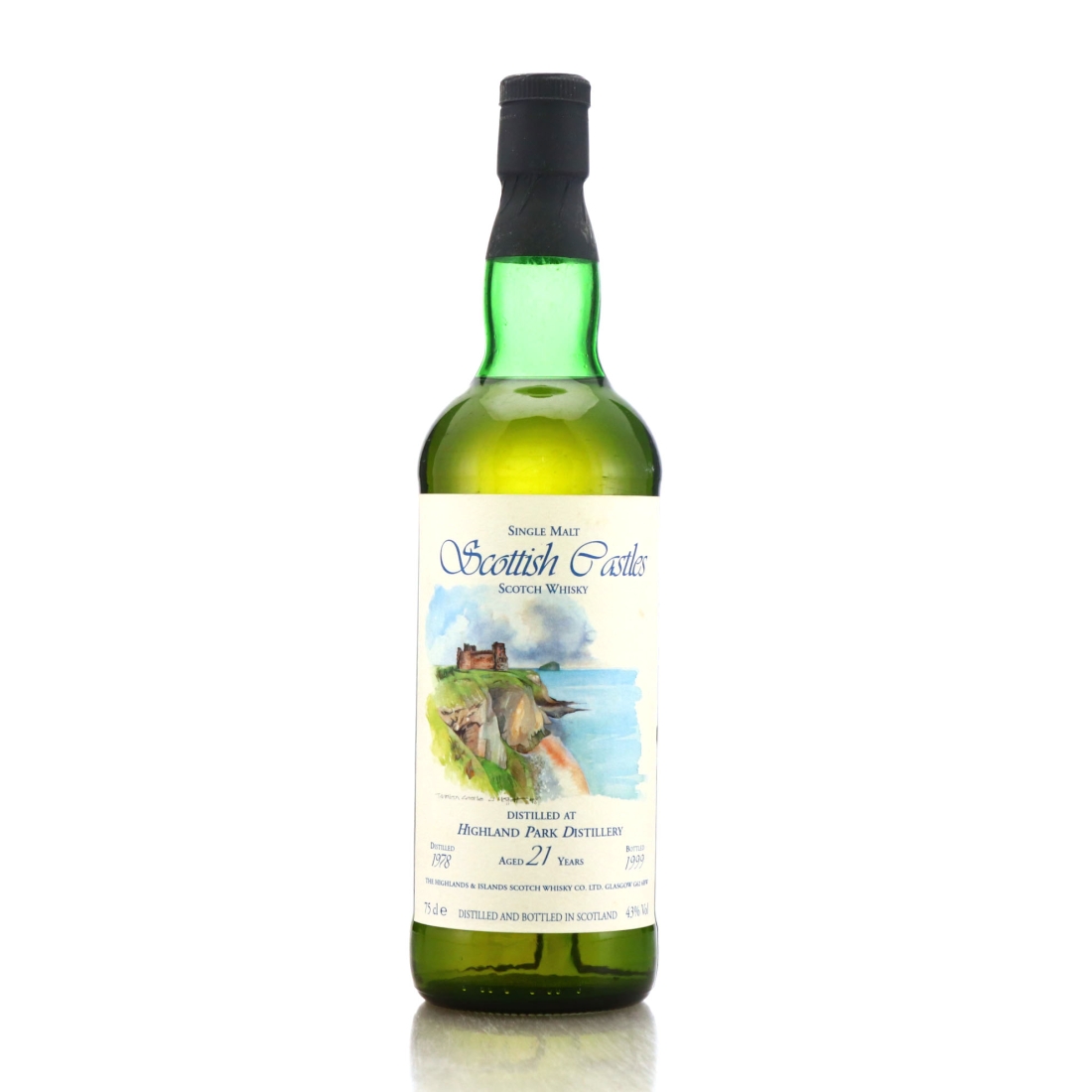 Highland Park 1978 Jack Wiebers 21 Year Old Scottish Castles / Series No.2