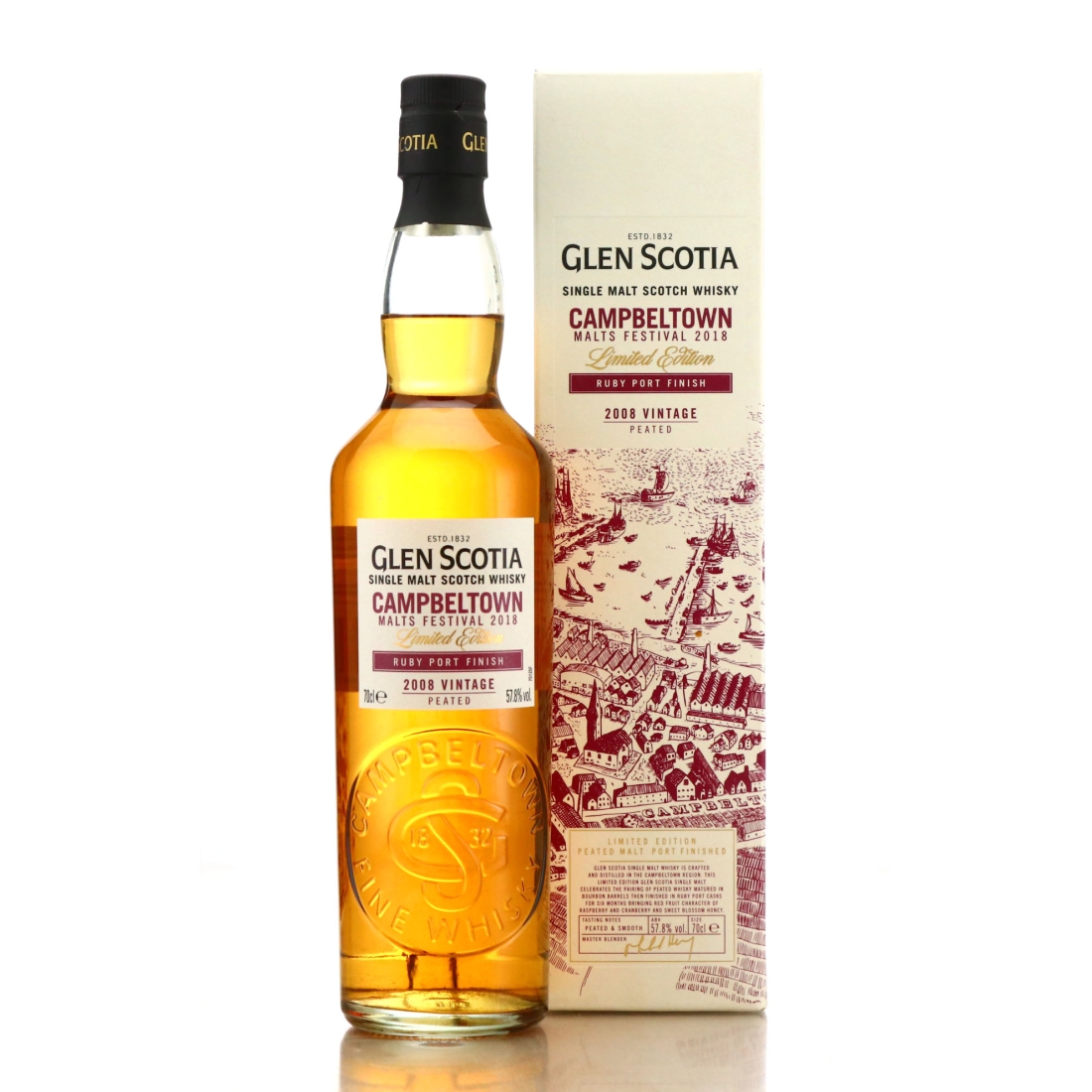 Glen Scotia 2008 Peated Ruby Port Finish / Campbeltown Malts Festival 2018
