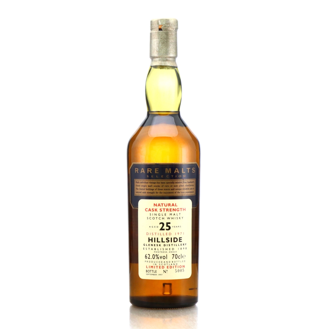 Glenesk-Hillside 1971 Rare Malts 25 Year Old / 62.0%