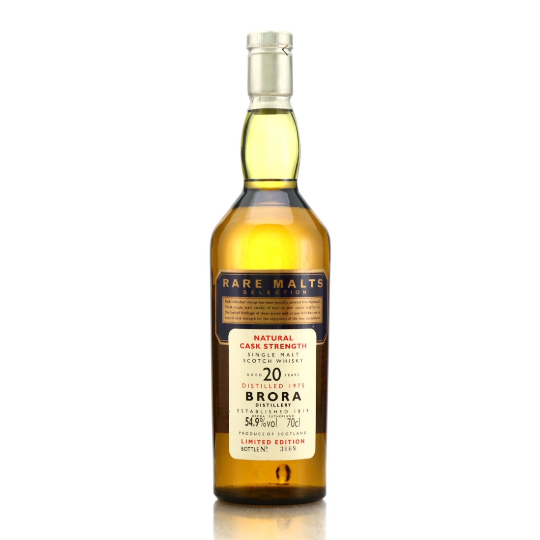 Brora 1975 Rare Malts 20 Year Old / 54.9%