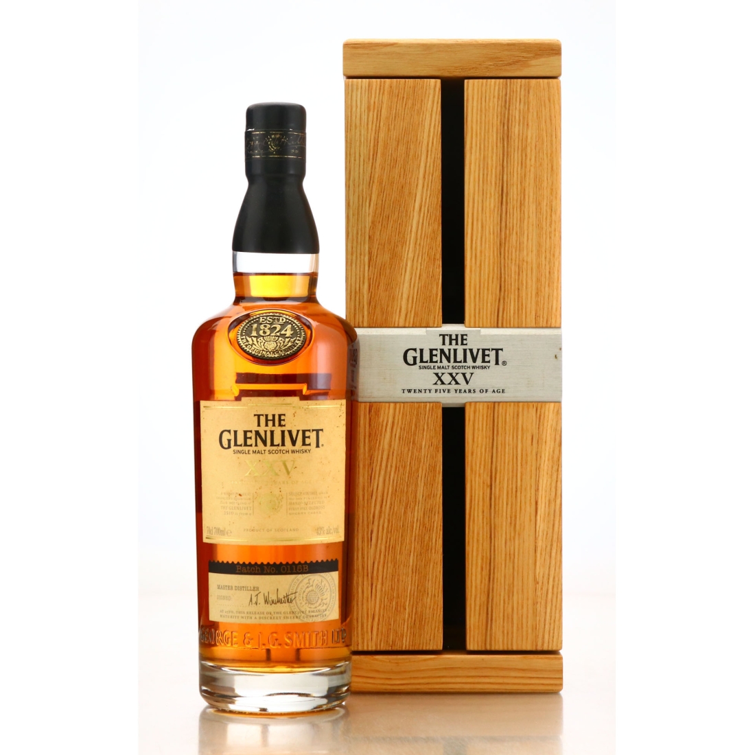 Glenlivet 25 Year Old Batch #0115B