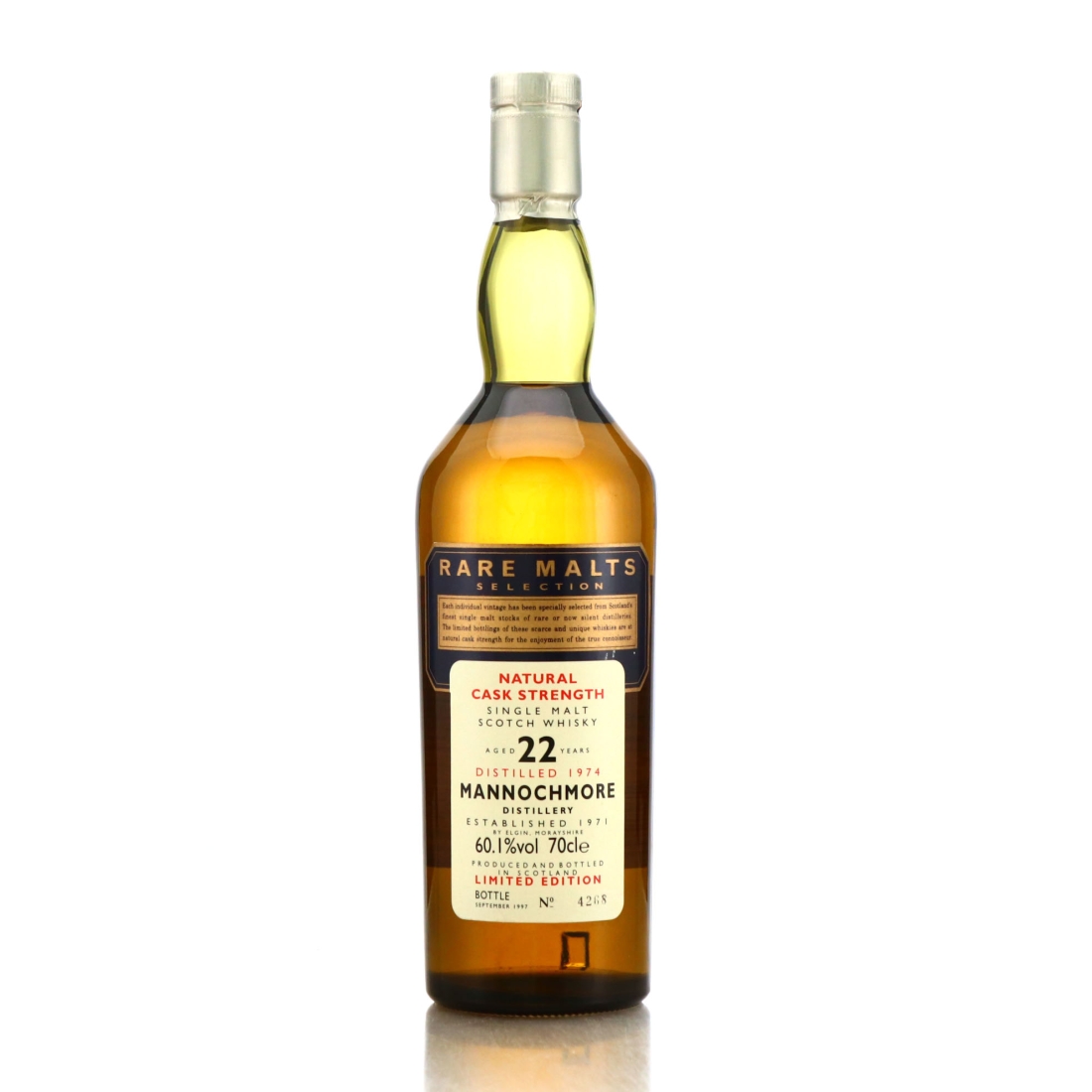 Mannochmore 1974 Rare Malts 22 Year Old / 60.1%