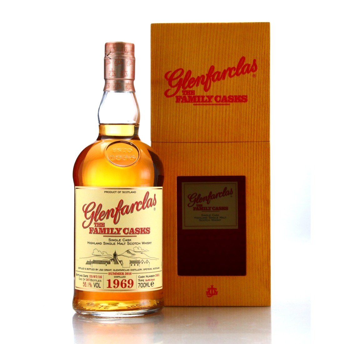 Glenfarclas 1969 Family Cask #2451 / Spring 2015