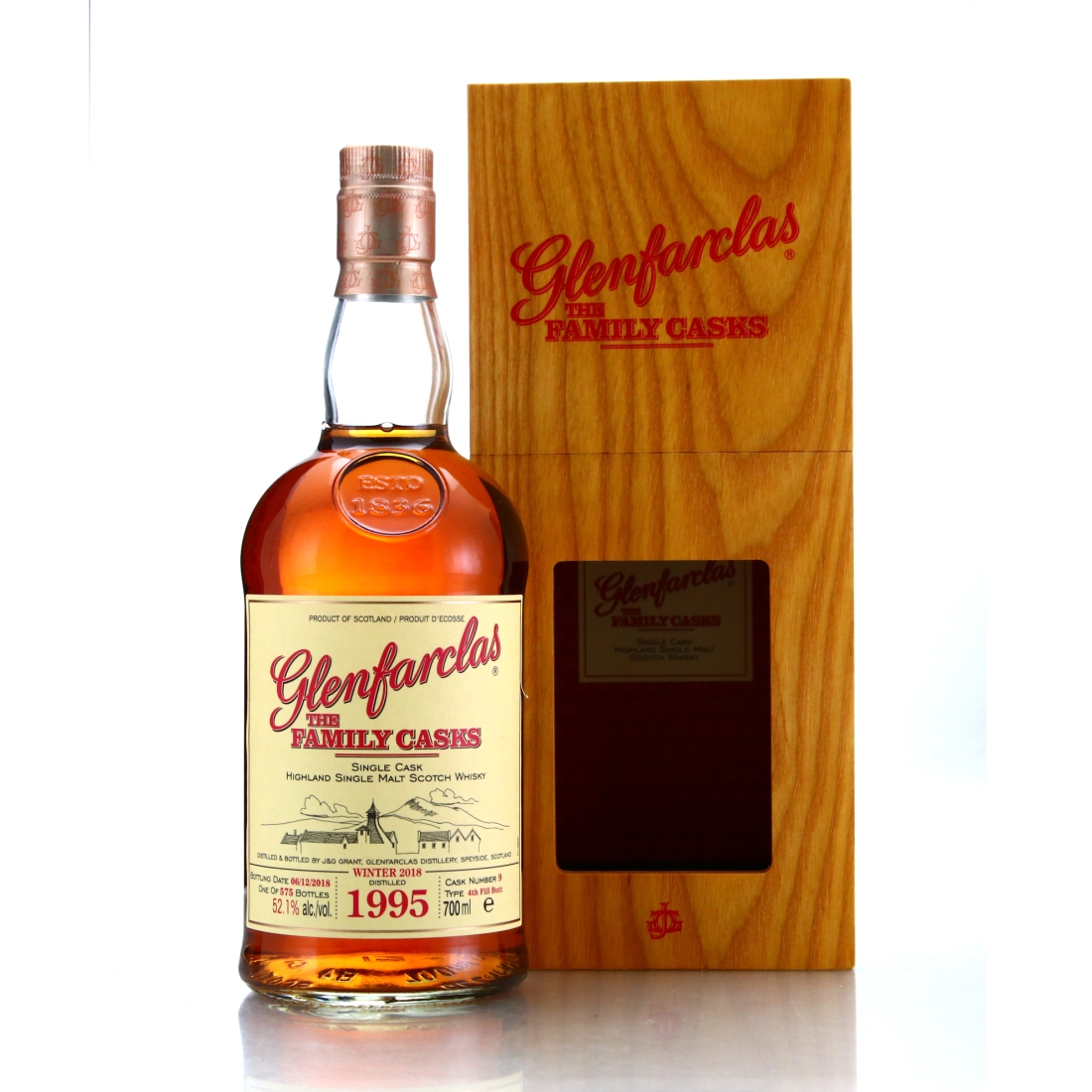 Glenfarclas 1995 Family Cask #9 / Winter 2018
