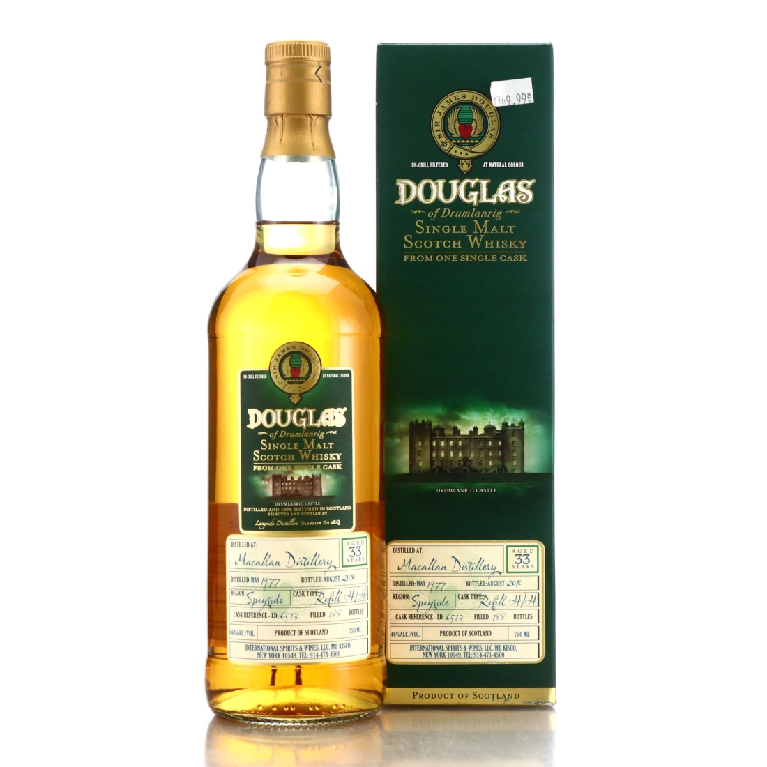 Macallan 1977 Douglas of Drumlanrig 33 Year Old 75cl / US Import