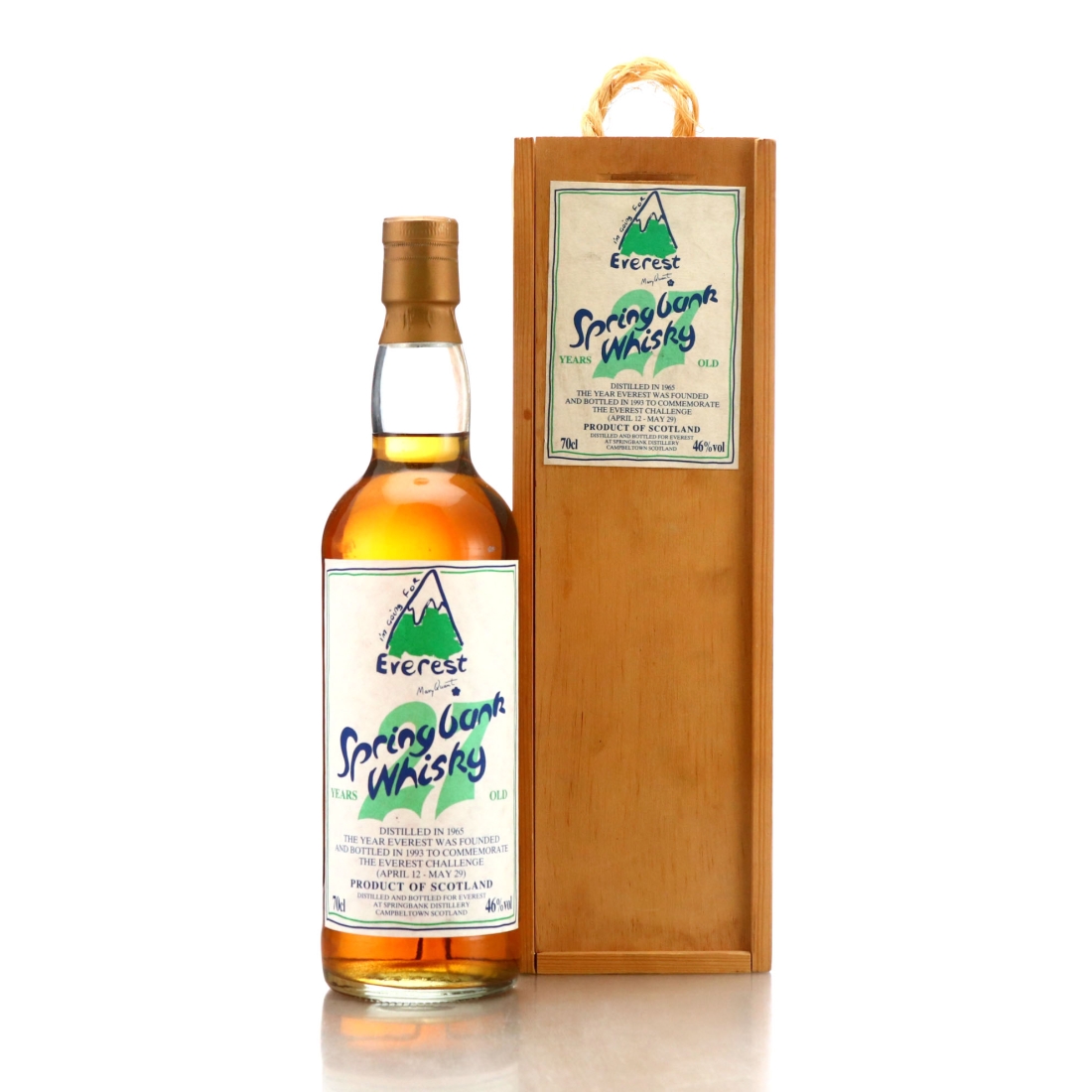 Springbank 1965 Everest 27 Years Old