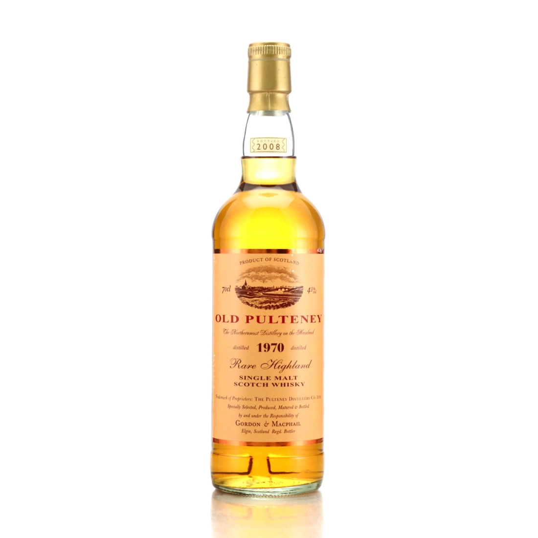 Old Pulteney 1970 Gordon and Macphail bottled 2008