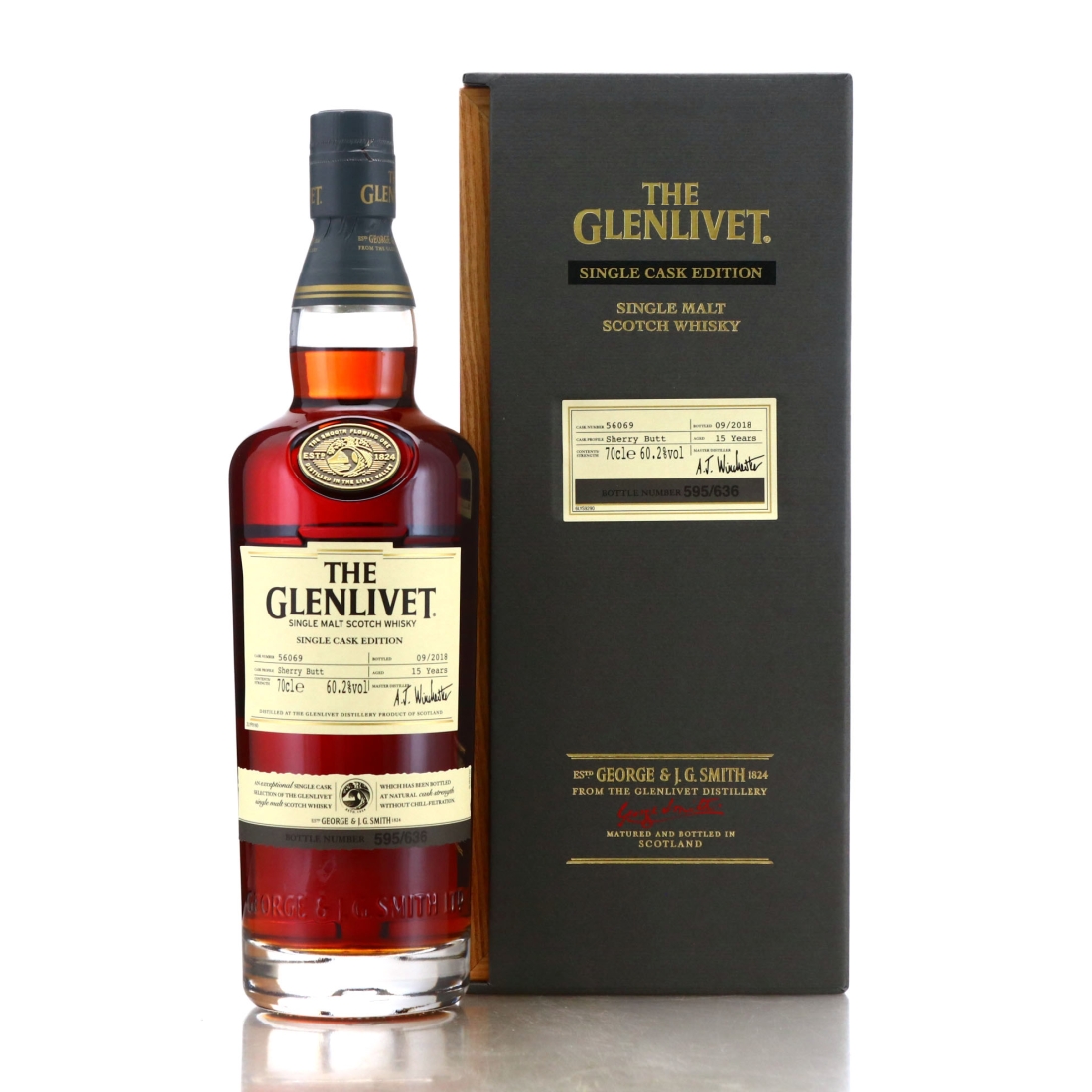 Glenlivet 15 Year Old Single Sherry Cask #56069