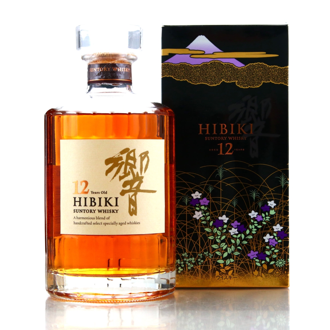Hibiki 12 Year Old Mount Fuji Packaging