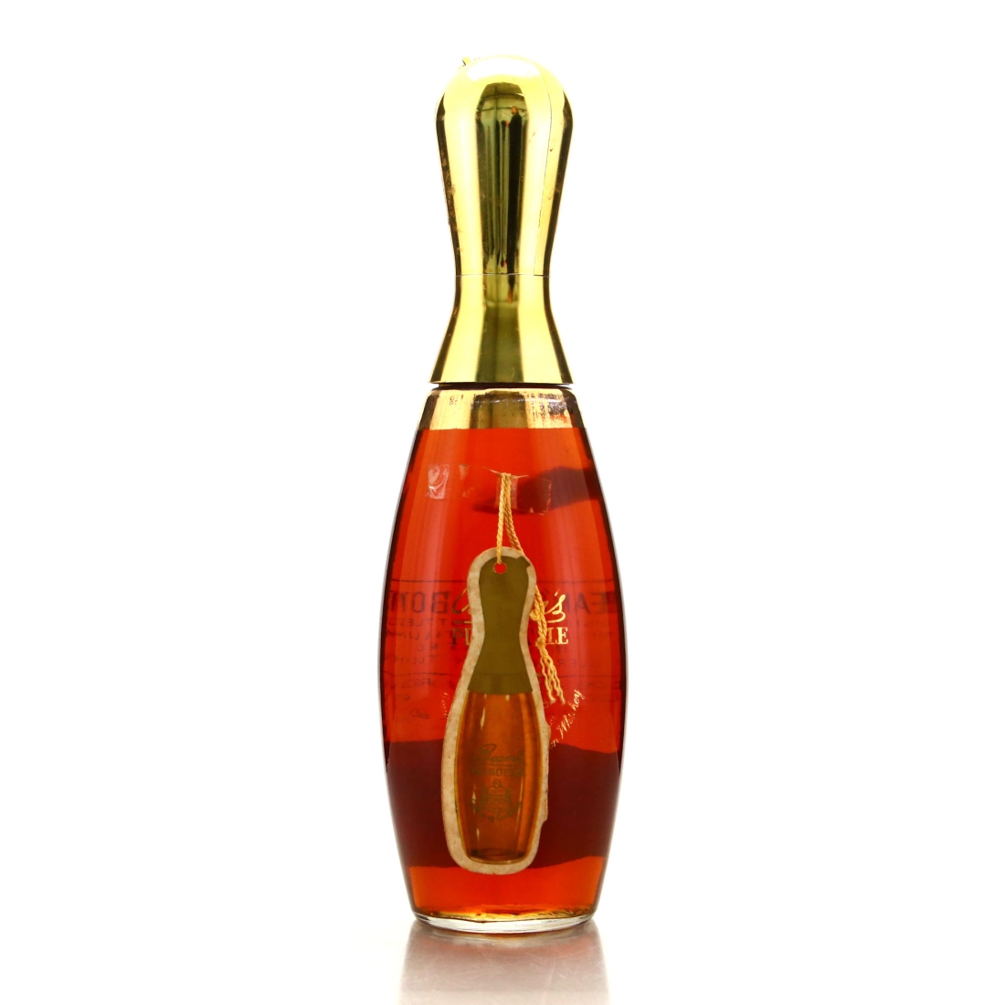 Beam's Pin Bottle Kentucky Straight Bourbon 1970s
