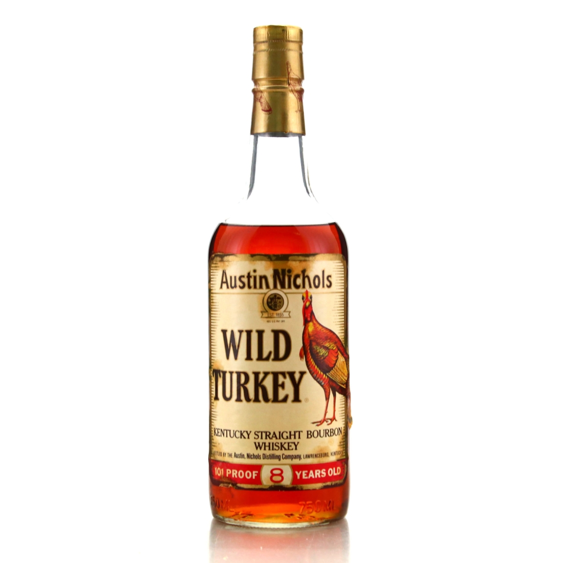 Wild Turkey 8 Year Old 101 Proof 1988
