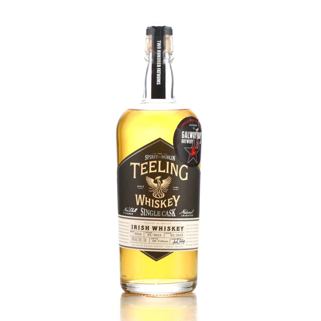 Teeling Whiskey 2015 Single Fathoms Cask #8316 / Galway Bay Brewery