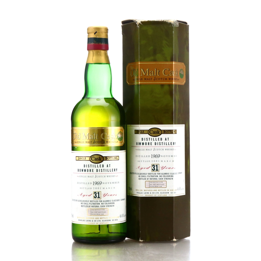 Bowmore 1969 Douglas Laing 31 Year Old Cask Strength / Alambic Classique