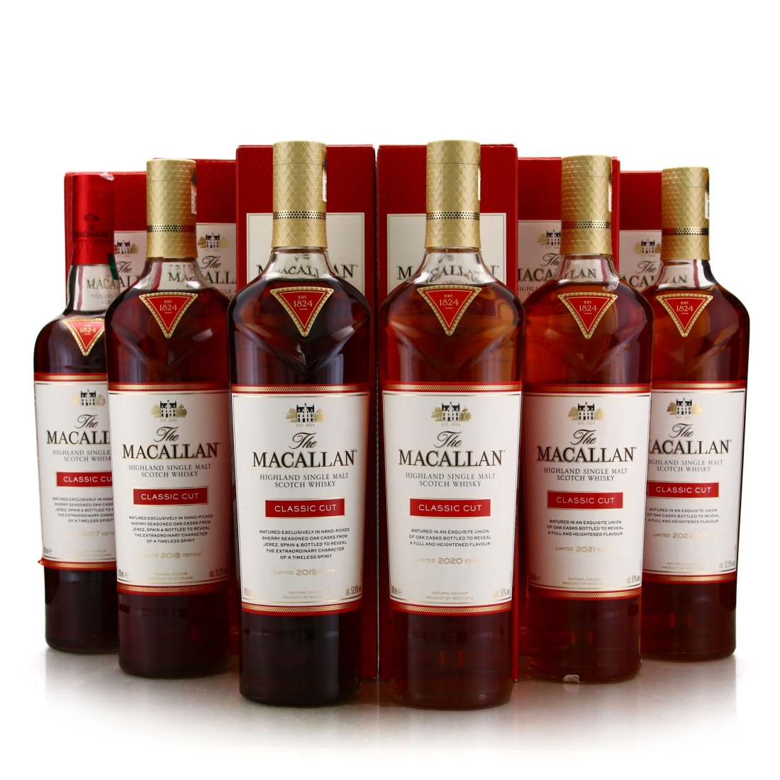 Macallan Classic Cut 2017-2022 6 x 70cl