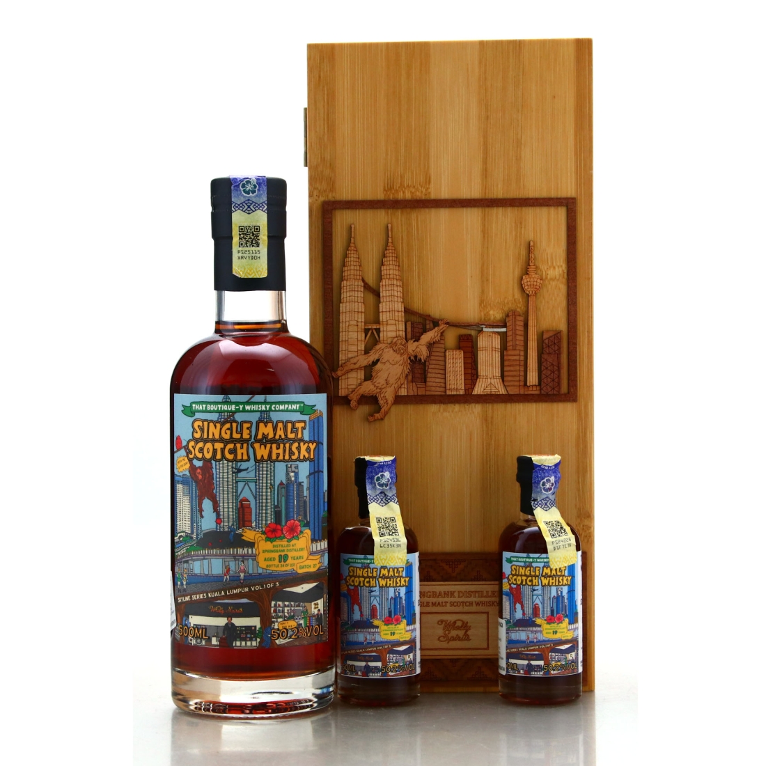 Springbank 19 Year Old That Boutique-y Whisky Company Batch #27 50cl plus 2 x 5cl / Skyline 1