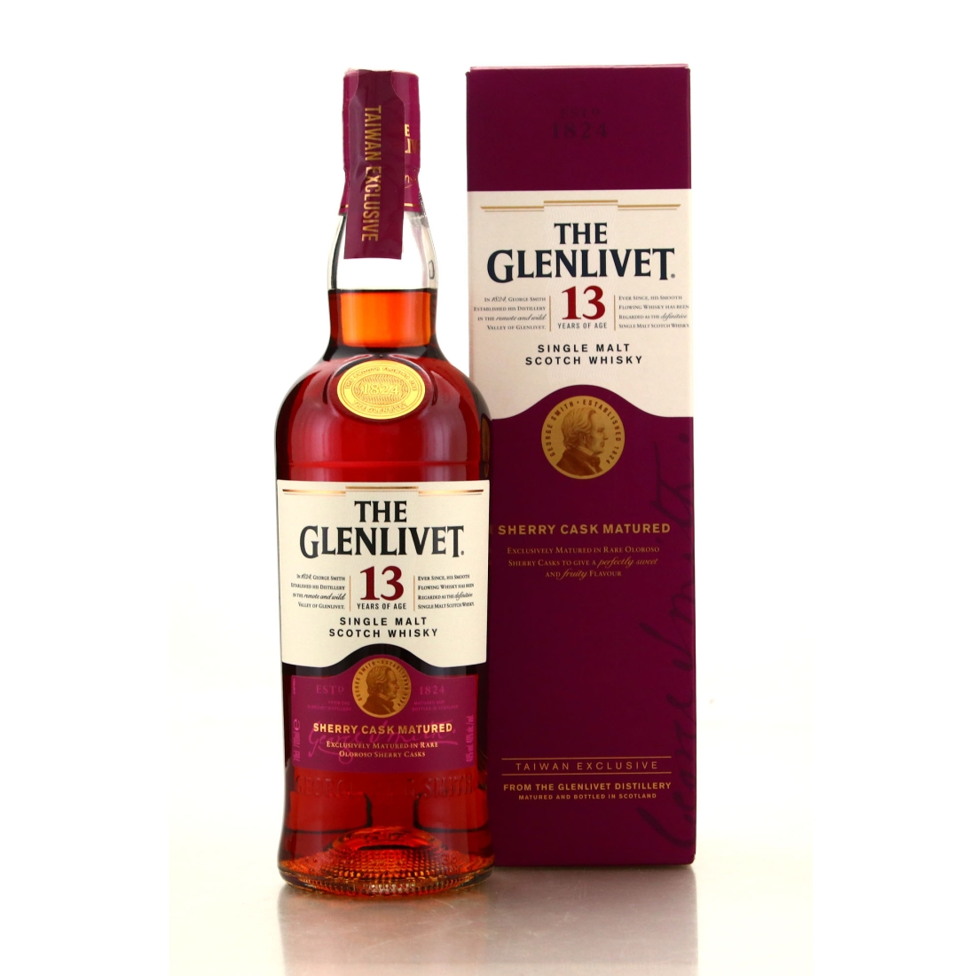 Glenlivet 13 Year Old Sherry Cask / Taiwan